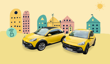 Sanna vuokraa kahta pirteää autoaan Vantaalla