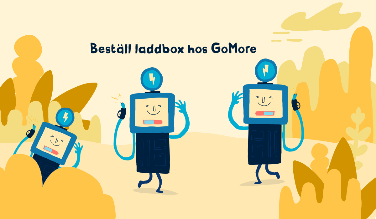 Beställ laddbox när du privatleasar en bil från GoMore Leasing
