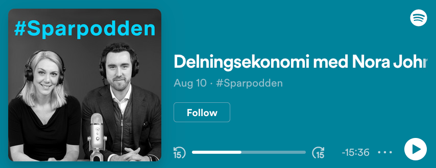 Vi pratar delningsekonomi i podd om privat sparande och investeringar