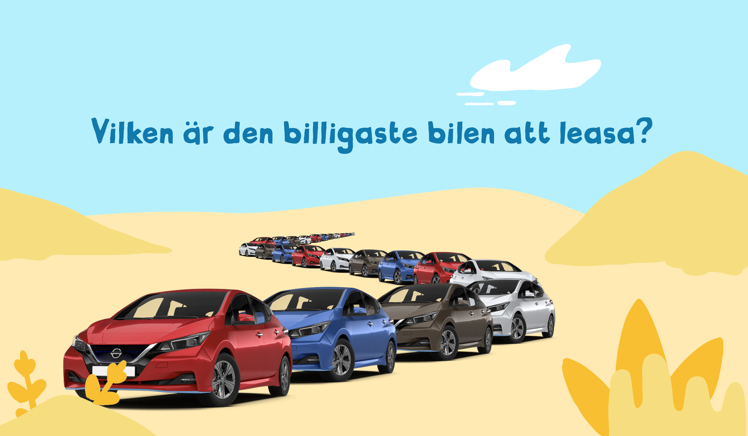 Vilken är den billigaste bilen att leasa