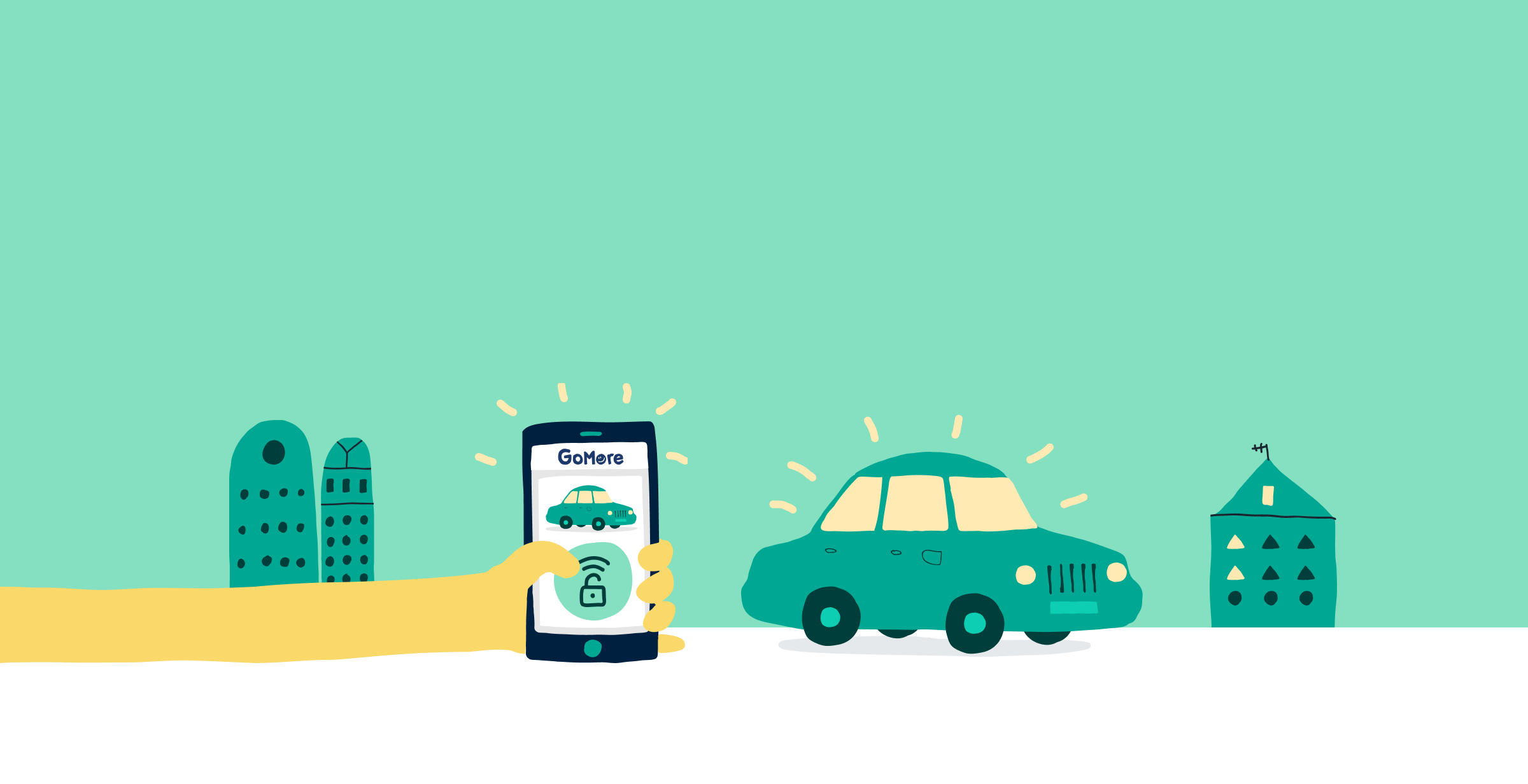 GoMore Keyless is completely free! Honestly!