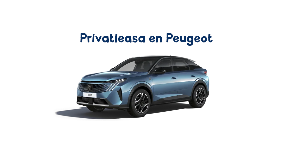 Peugeot privatleasing hos GoMore – nu med flera modeller