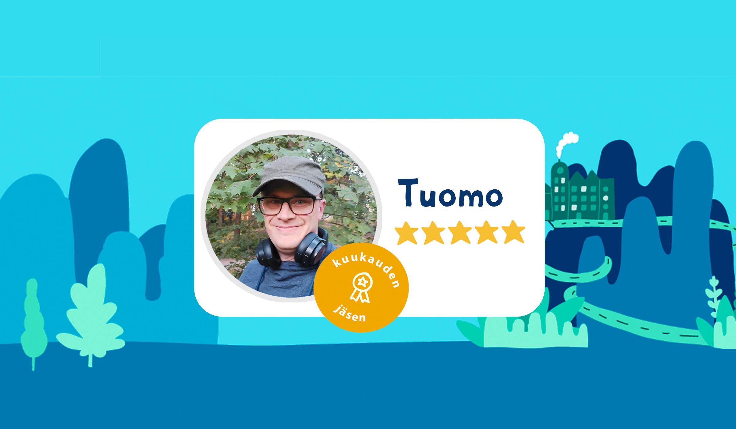 Kuukauden jäsen: GoMore-auto arjen apurina